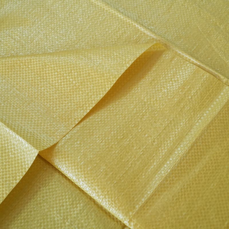 large woven polypropylene sacks display large woven polypropylene sacks display